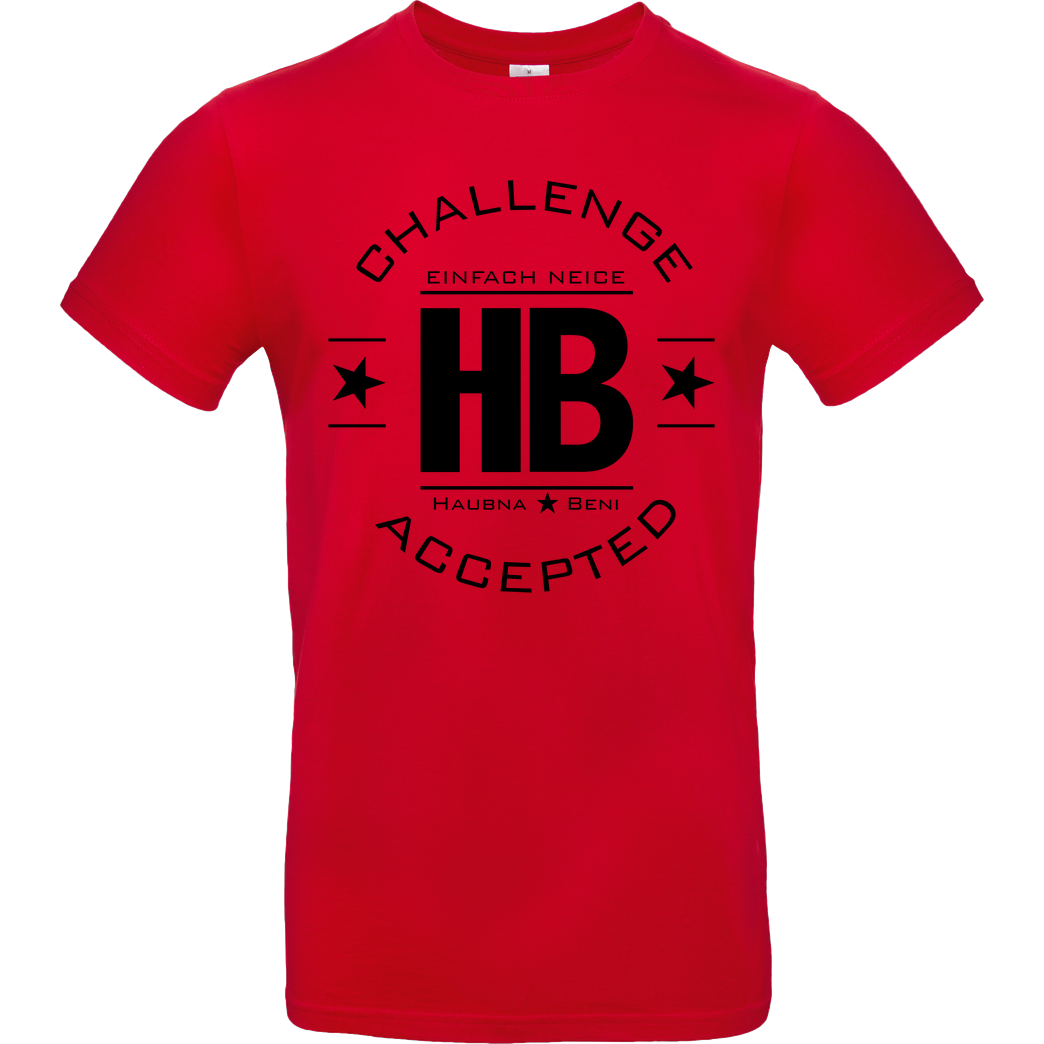 Die Buddies zocken 2EpicBuddies - Challenge schwarz T-Shirt B&C EXACT 190 - Rot