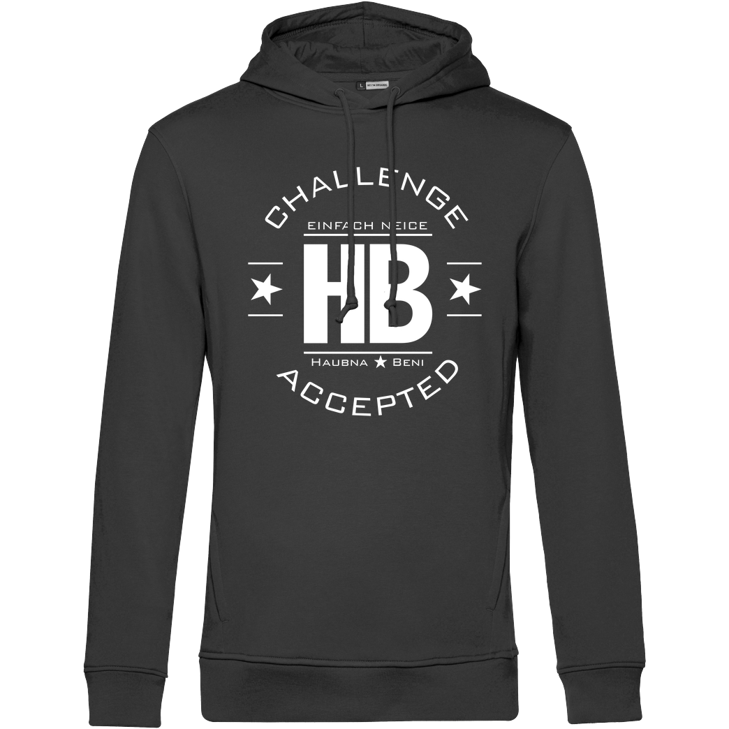 Die Buddies zocken 2EpicBuddies - Challenge  Sweatshirt B&C HOODED INSPIRE - schwarz