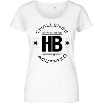 2EpicBuddies - Challenge schwarz Damenshirt weiss