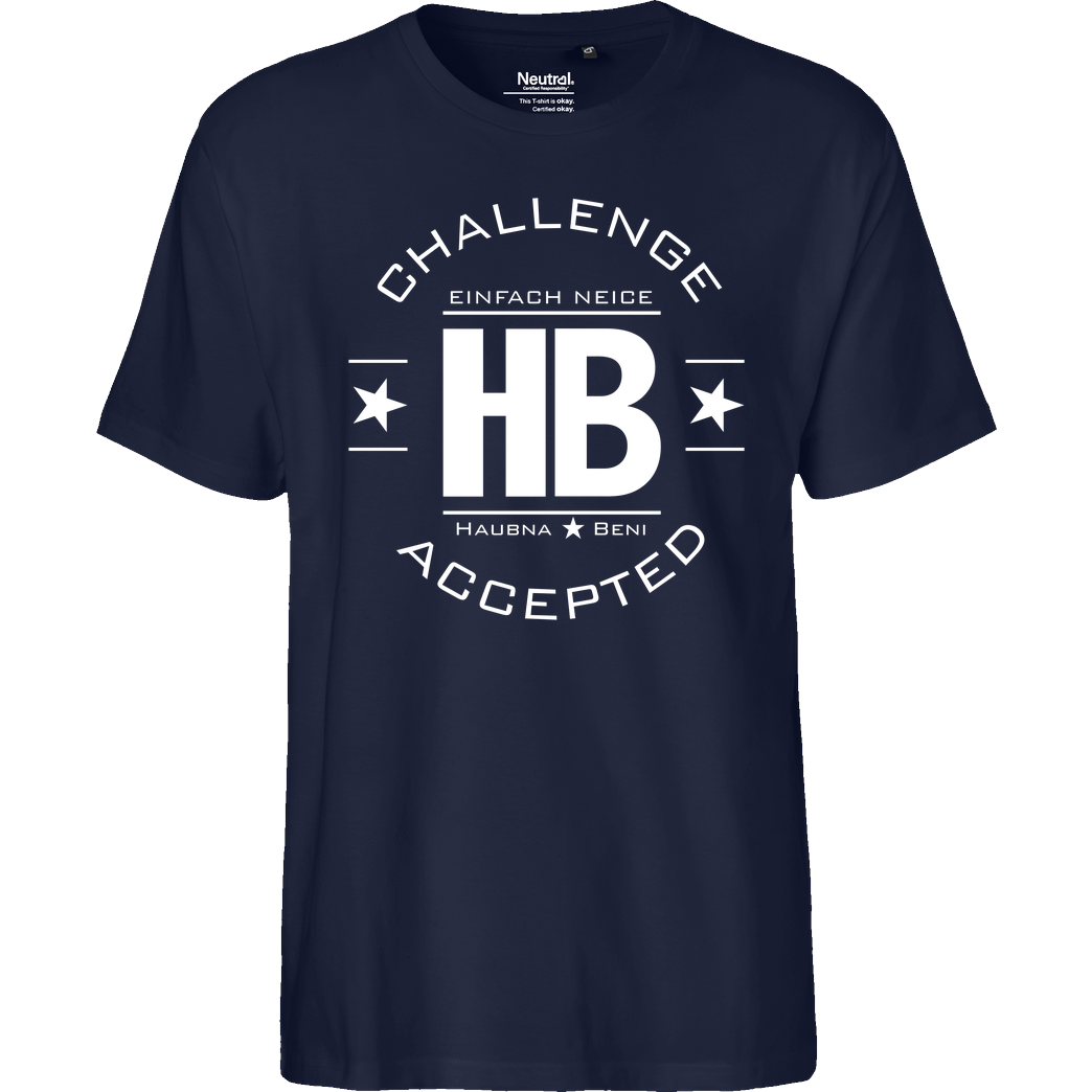Die Buddies zocken 2EpicBuddies - Challenge  T-Shirt Fairtrade T-Shirt - navy
