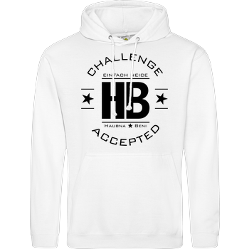 2EpicBuddies - Challenge schwarz JH Hoodie - Weiß