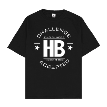 2EpicBuddies - Challenge  Oversize T-Shirt - Schwarz