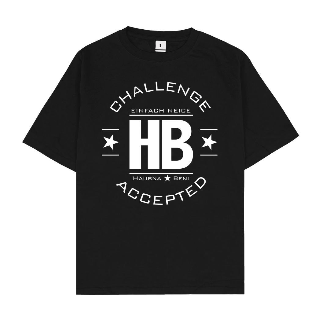 Die Buddies zocken 2EpicBuddies - Challenge  T-Shirt Oversize T-Shirt - Schwarz