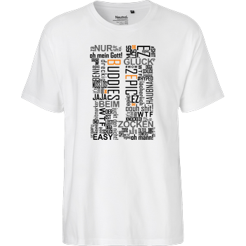 2EpicBuddies - Cloud Fairtrade T-Shirt - weiß