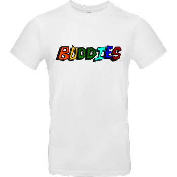 2EpicBuddies - Colored Logo Big B&C EXACT 190 - Weiß