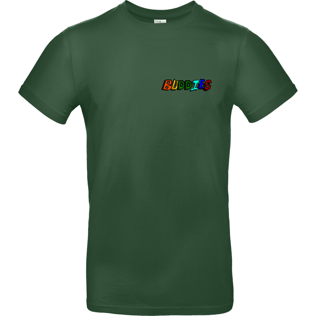 Die Buddies zocken 2EpicBuddies - Colored Logo Small T-Shirt B&C EXACT 190 - Flaschengrün