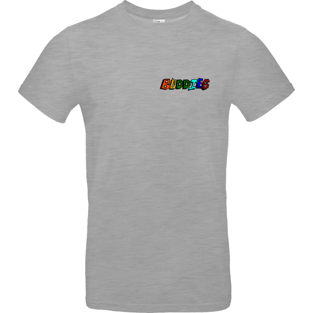Die Buddies zocken 2EpicBuddies - Colored Logo Small T-Shirt B&C EXACT 190 - heather grey
