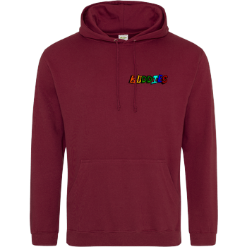 2EpicBuddies - Colored Logo Small JH Hoodie - Bordeaux