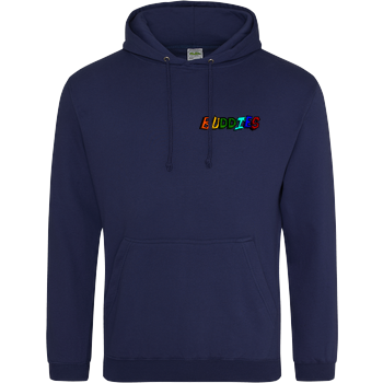 2EpicBuddies - Colored Logo Small JH Hoodie - Navy
