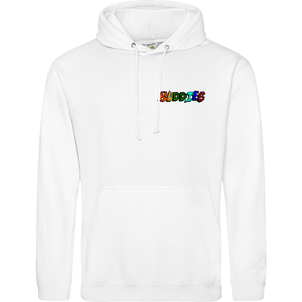 Die Buddies zocken 2EpicBuddies - Colored Logo Small Sweatshirt JH Hoodie - Weiß