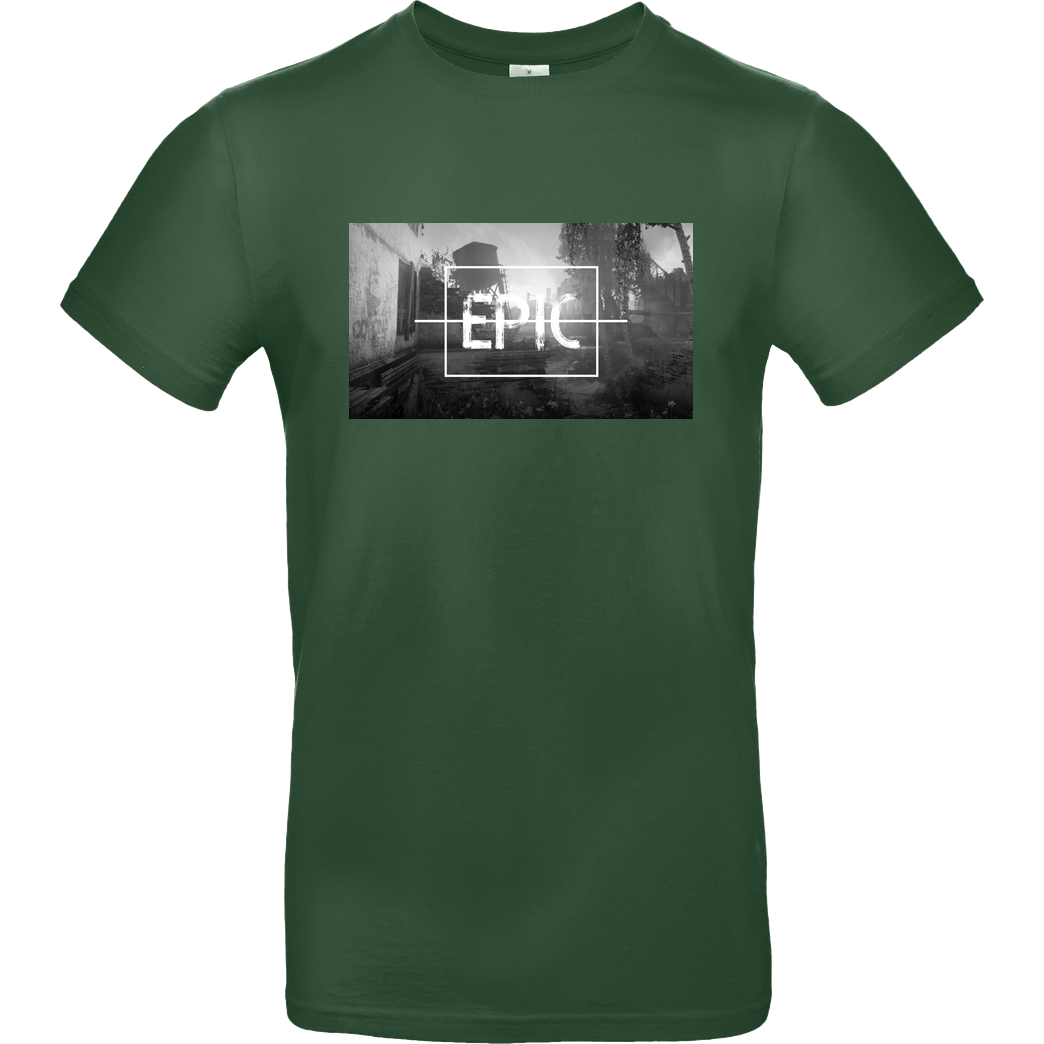 Die Buddies zocken 2EpicBuddies - Epic T-Shirt B&C EXACT 190 - Flaschengrün