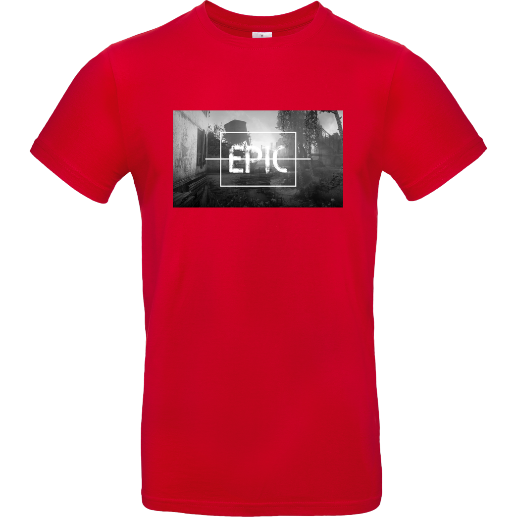 Die Buddies zocken 2EpicBuddies - Epic T-Shirt B&C EXACT 190 - Rot