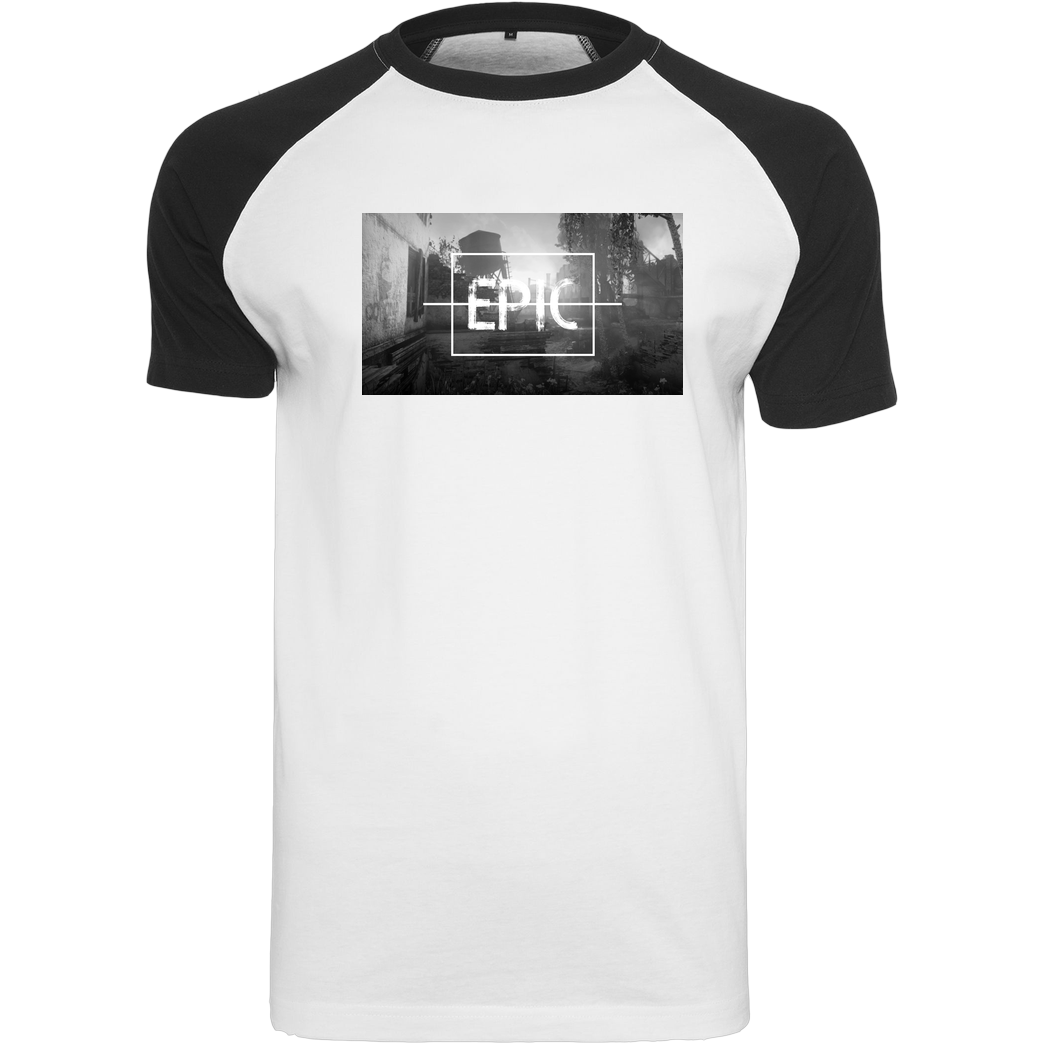 Die Buddies zocken 2EpicBuddies - Epic T-Shirt Raglan-Shirt weiß