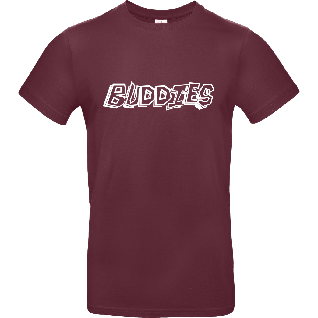 Die Buddies zocken 2EpicBuddies - Logo T-Shirt B&C EXACT 190 - Bordeaux