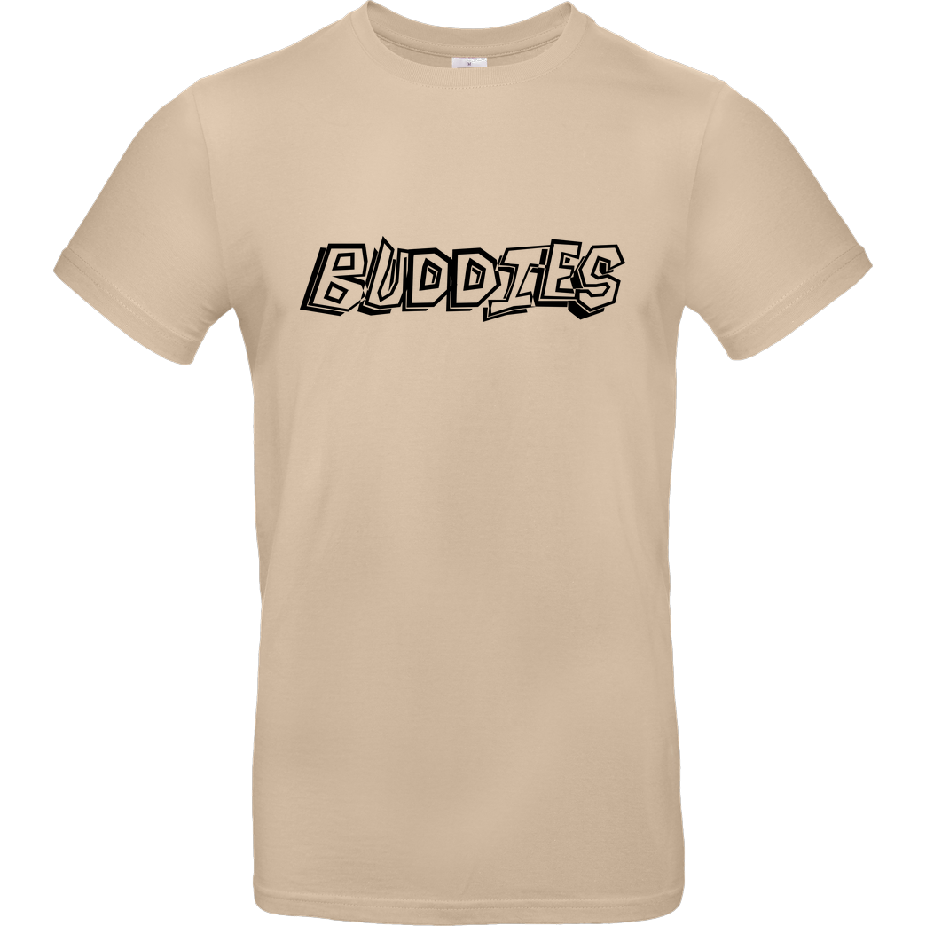Die Buddies zocken 2EpicBuddies - Logo T-Shirt B&C EXACT 190 - Sand