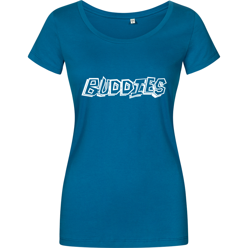 Die Buddies zocken 2EpicBuddies - Logo T-Shirt Damenshirt petrol