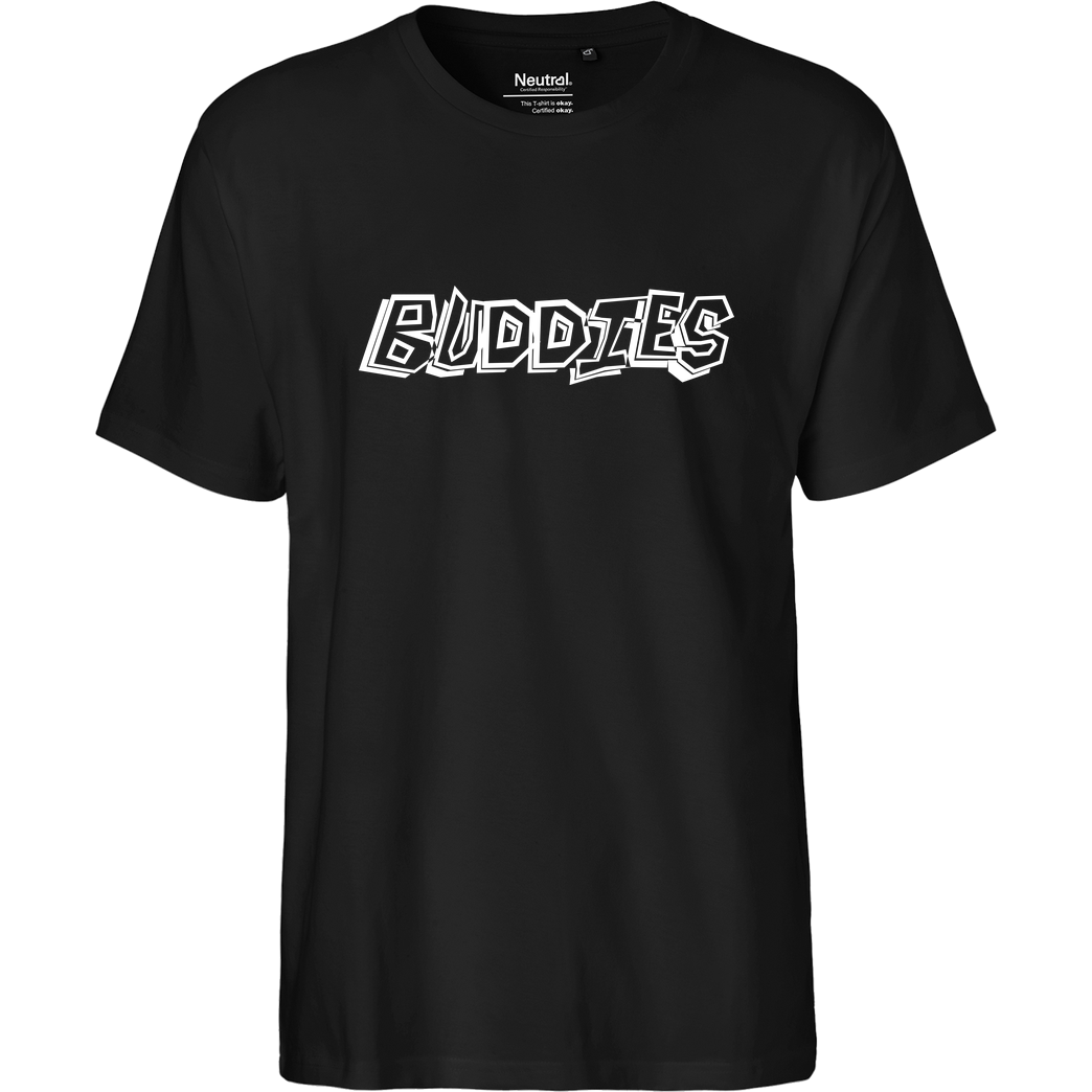 Die Buddies zocken 2EpicBuddies - Logo T-Shirt Fairtrade T-Shirt - schwarz