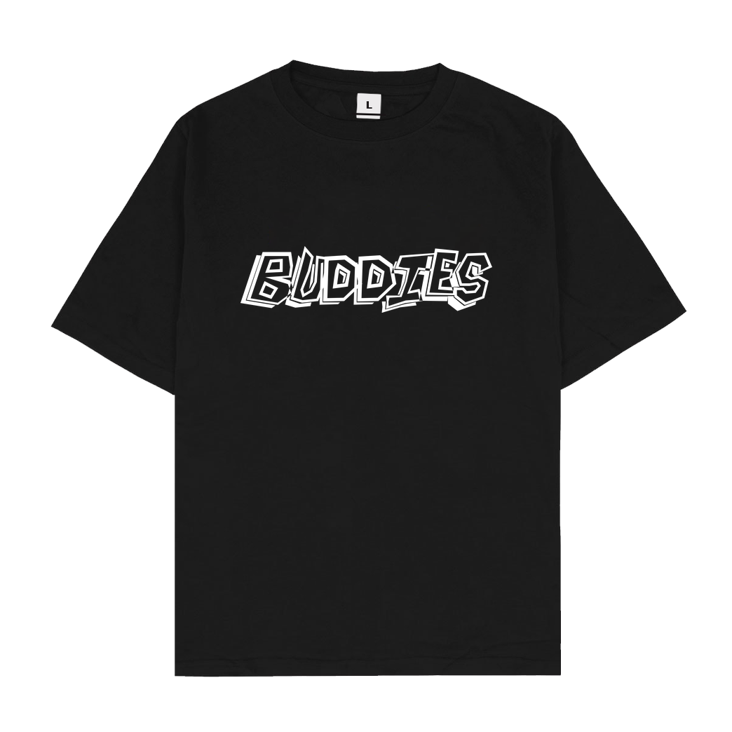 Die Buddies zocken 2EpicBuddies - Logo T-Shirt Oversize T-Shirt - Schwarz