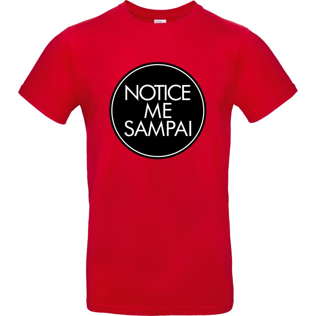 AyeSam AyeSam - Notice me Sampai T-Shirt B&C EXACT 190 - Rot