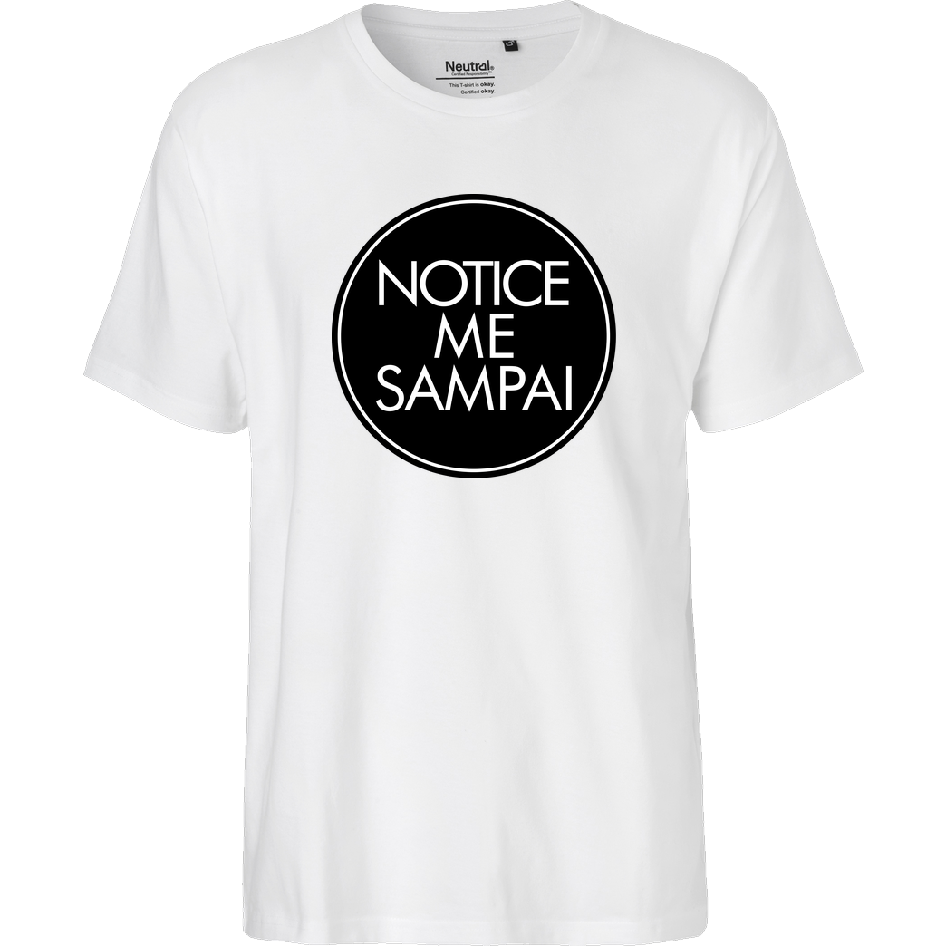 AyeSam AyeSam - Notice me Sampai T-Shirt Fairtrade T-Shirt - weiß
