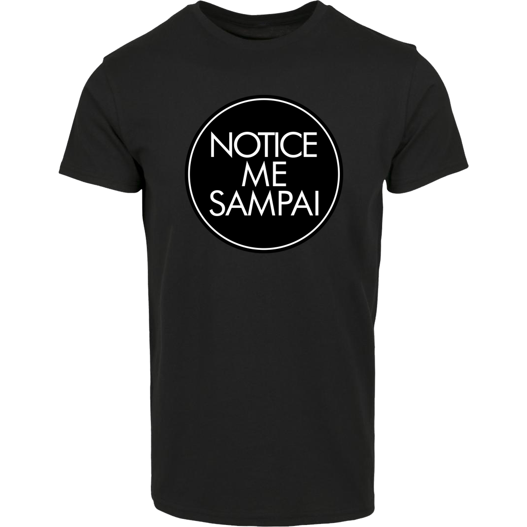 AyeSam AyeSam - Notice me Sampai T-Shirt Hausmarke T-Shirt  - Schwarz