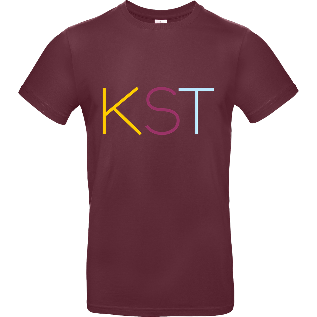 KsTBeats KsTBeats - KST Color T-Shirt B&C EXACT 190 - Bordeaux