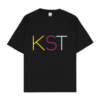 KsTBeats - KST Color Oversize T-Shirt - Schwarz