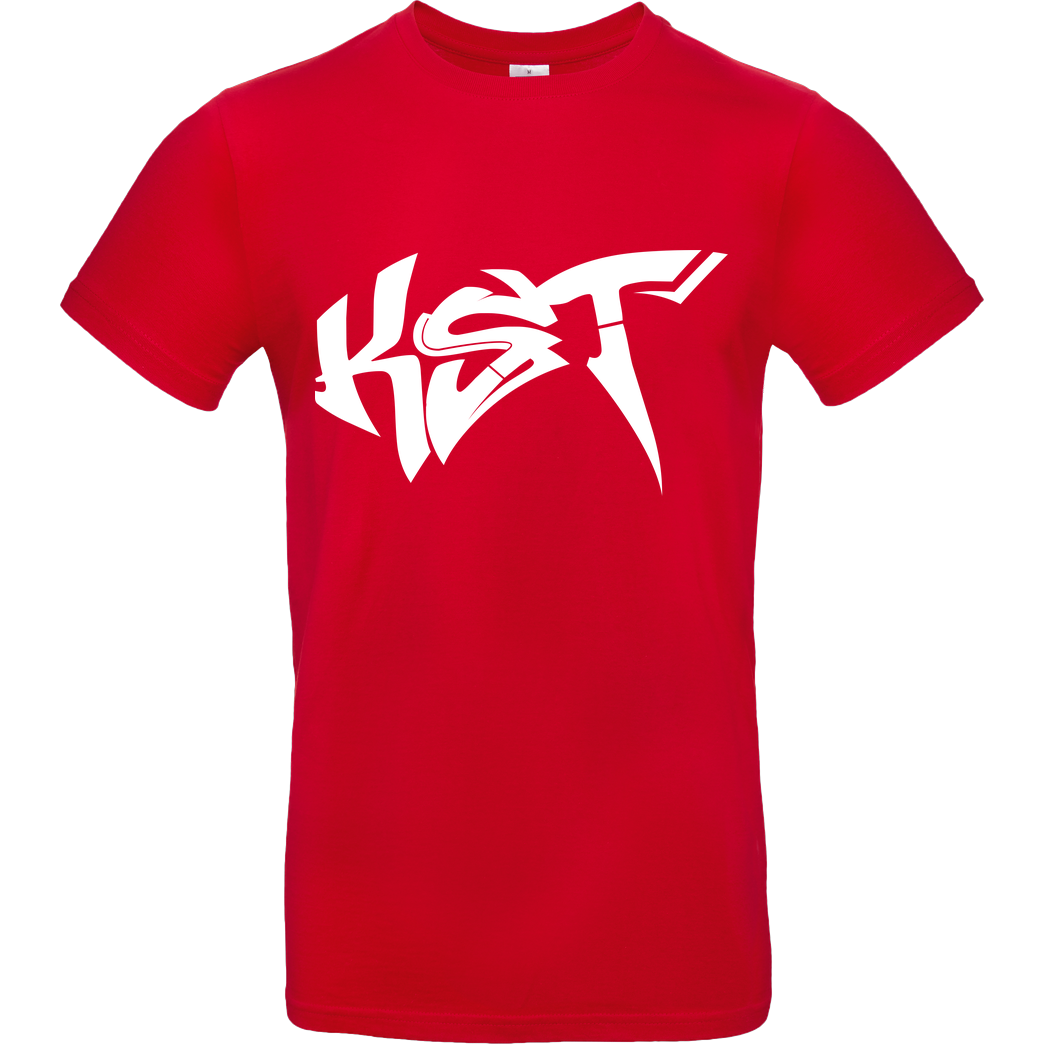 KsTBeats KsTBeats -Graffiti T-Shirt B&C EXACT 190 - Rot