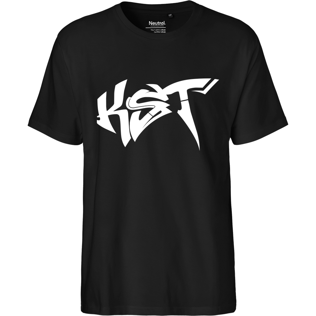 KsTBeats KsTBeats -Graffiti T-Shirt Fairtrade T-Shirt - schwarz
