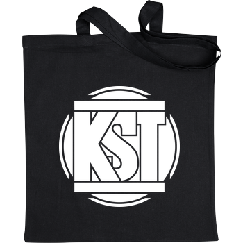 KsTBeats - Simple Logo Stoffbeutel schwarz