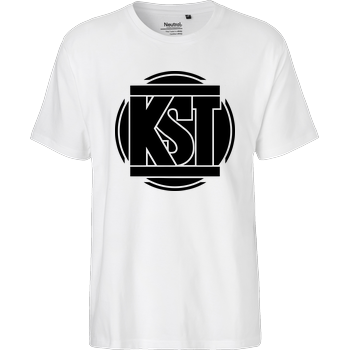 KsTBeats - Simple Logo Fairtrade T-Shirt - weiß