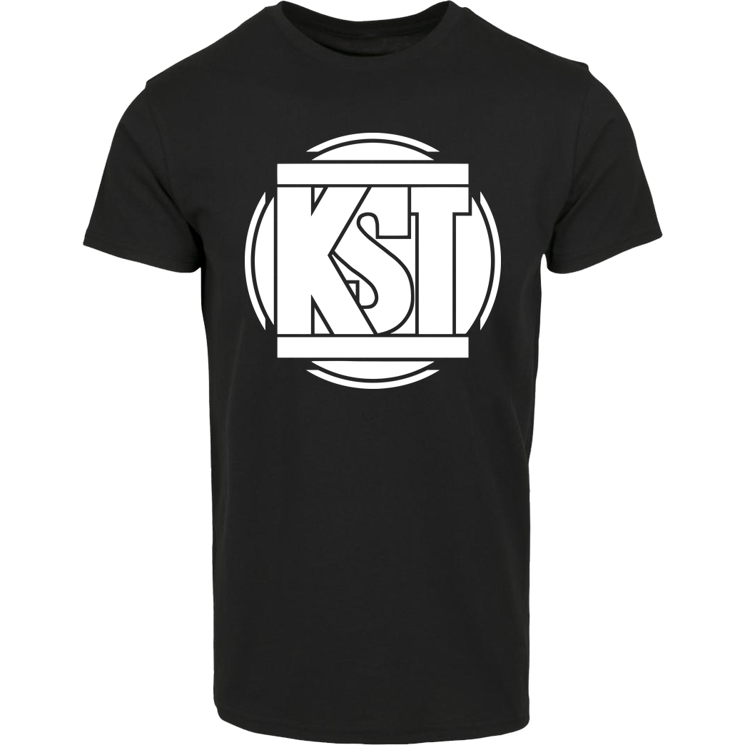 KsTBeats KsTBeats - Simple Logo T-Shirt Hausmarke T-Shirt  - Schwarz