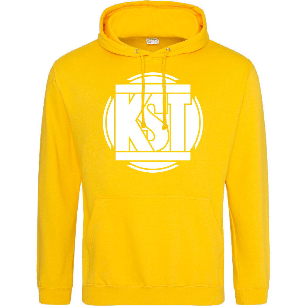 KsTBeats KsTBeats - Simple Logo Sweatshirt JH Hoodie - Gelb