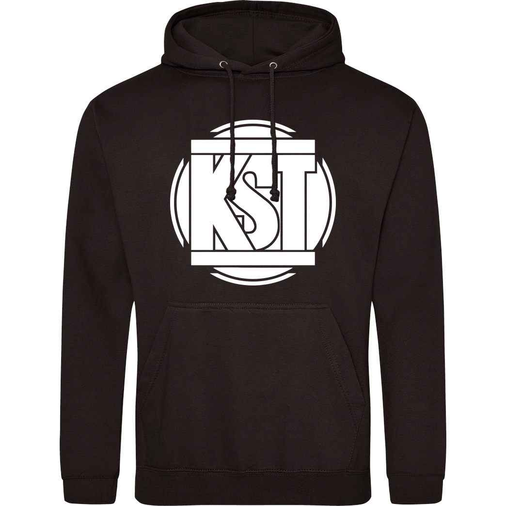 KsTBeats KsTBeats - Simple Logo Sweatshirt JH Hoodie - Schwarz