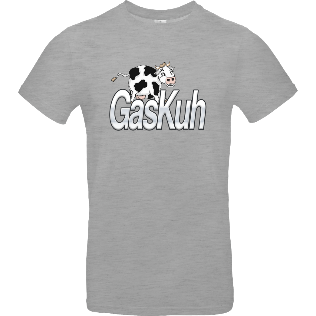 Achsel Folee Achsel Folee - GasKuh T-Shirt B&C EXACT 190 - heather grey
