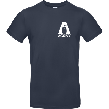 Agony - Logo B&C EXACT 190 - Navy