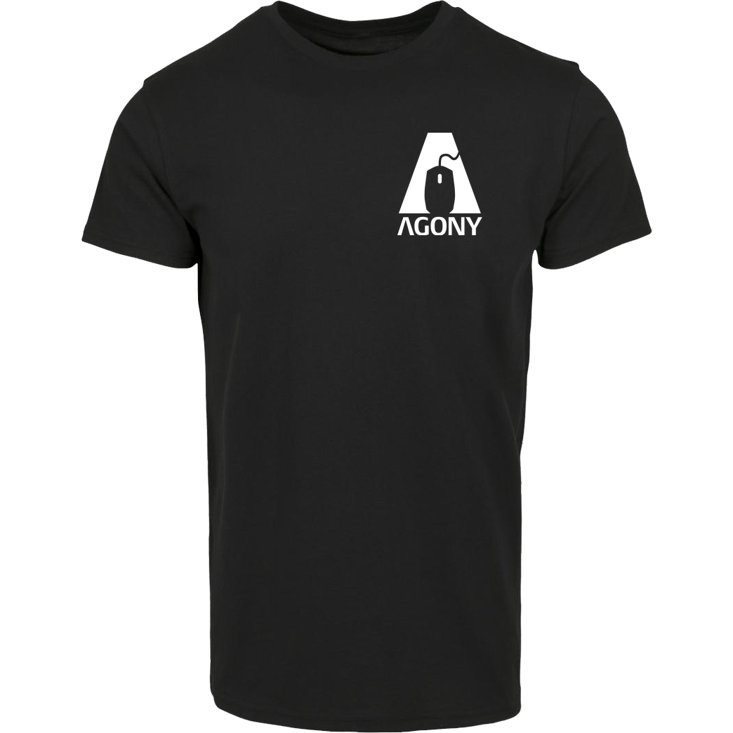 AgOnY Agony - Logo T-Shirt Hausmarke T-Shirt  - Schwarz