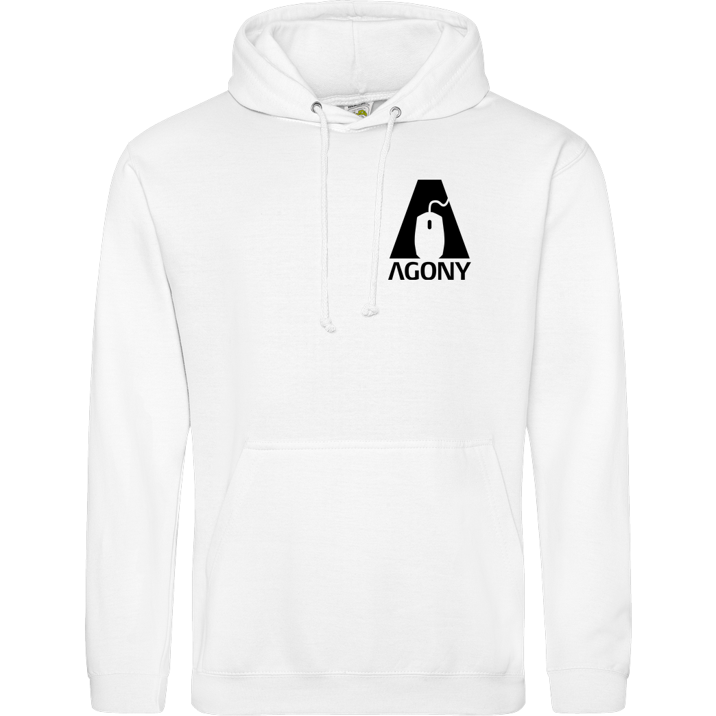 AgOnY Agony - Logo Sweatshirt JH Hoodie - Weiß