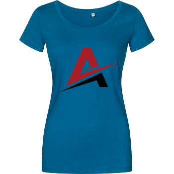 AhrensburgAlex - Logo Damenshirt petrol