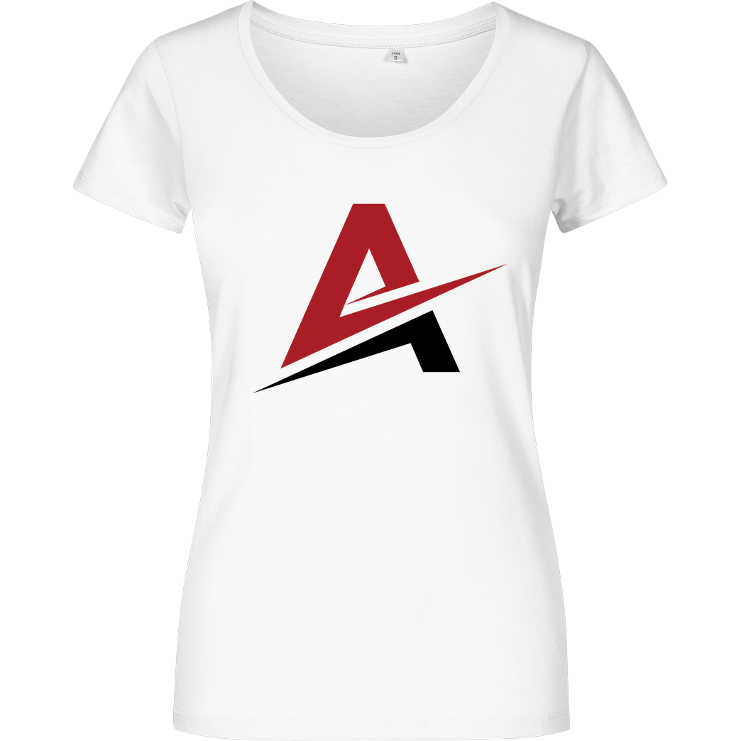 AhrensburgAlex AhrensburgAlex - Logo T-Shirt Damenshirt weiss