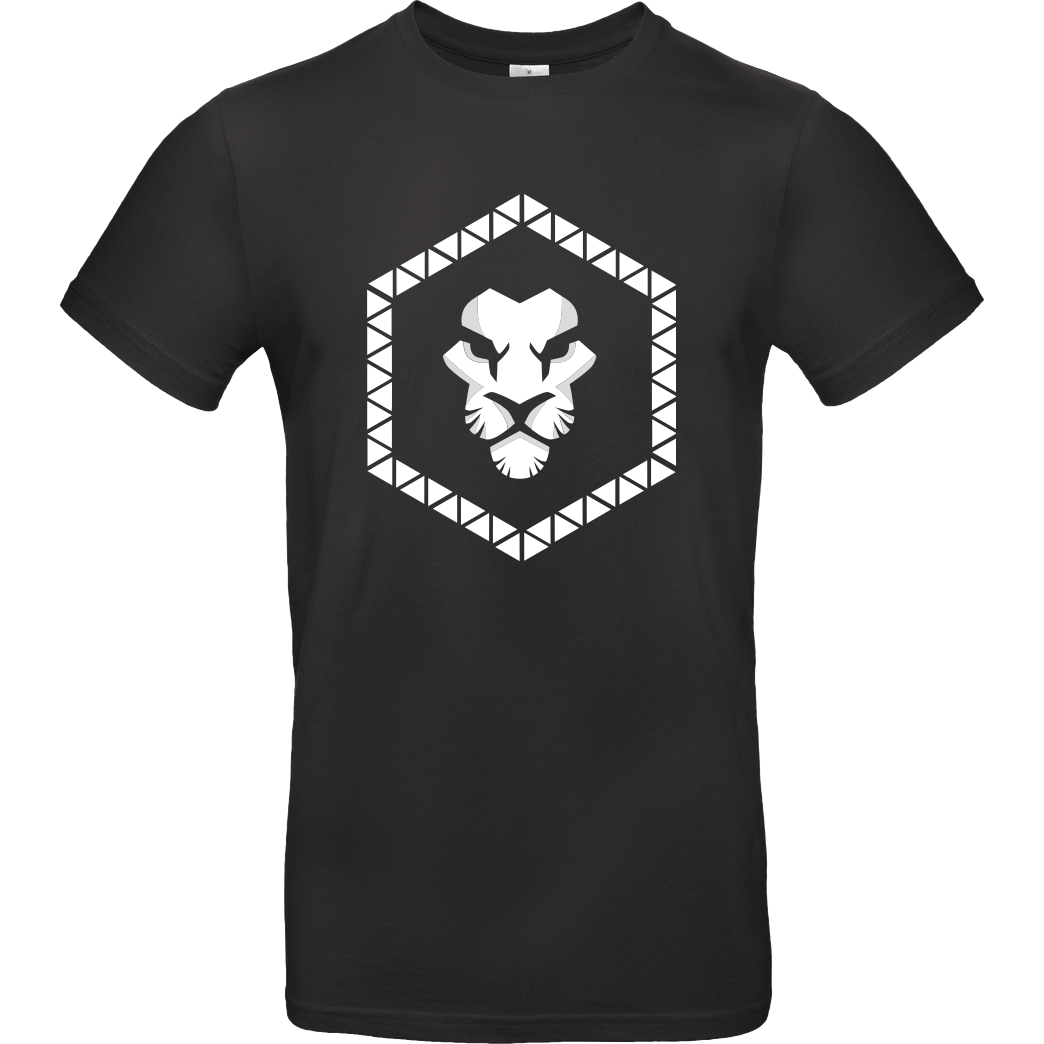 Amar Amar - Lion T-Shirt B&C EXACT 190 - Schwarz