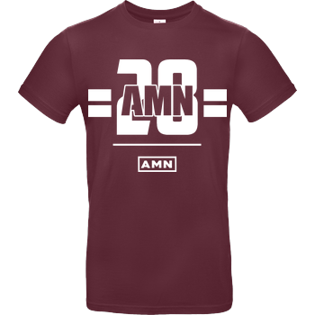 AMN-Shirts - 28 B&C EXACT 190 - Bordeaux