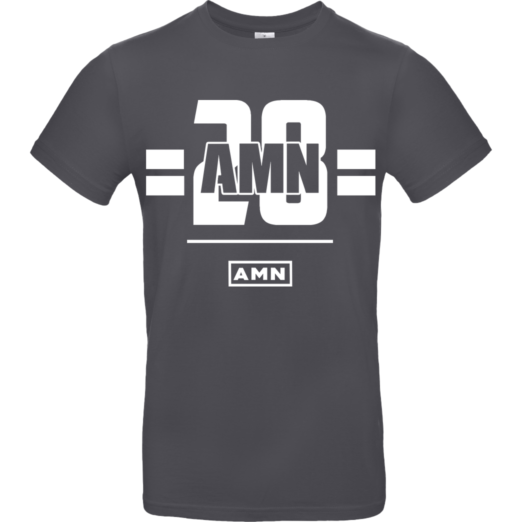 AMN-Shirts.com AMN-Shirts - 28 T-Shirt B&C EXACT 190 - Dark Grey