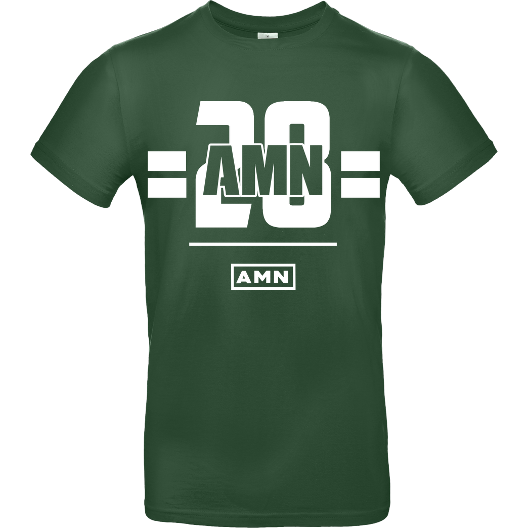 AMN-Shirts.com AMN-Shirts - 28 T-Shirt B&C EXACT 190 - Flaschengrün