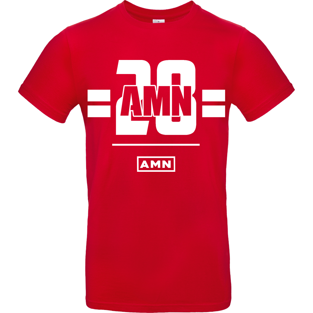 AMN-Shirts.com AMN-Shirts - 28 T-Shirt B&C EXACT 190 - Rot