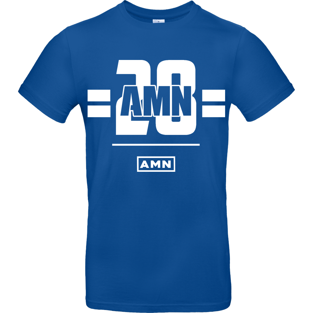 AMN-Shirts.com AMN-Shirts - 28 T-Shirt B&C EXACT 190 - Royal