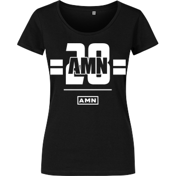 AMN-Shirts - 28 Damenshirt schwarz