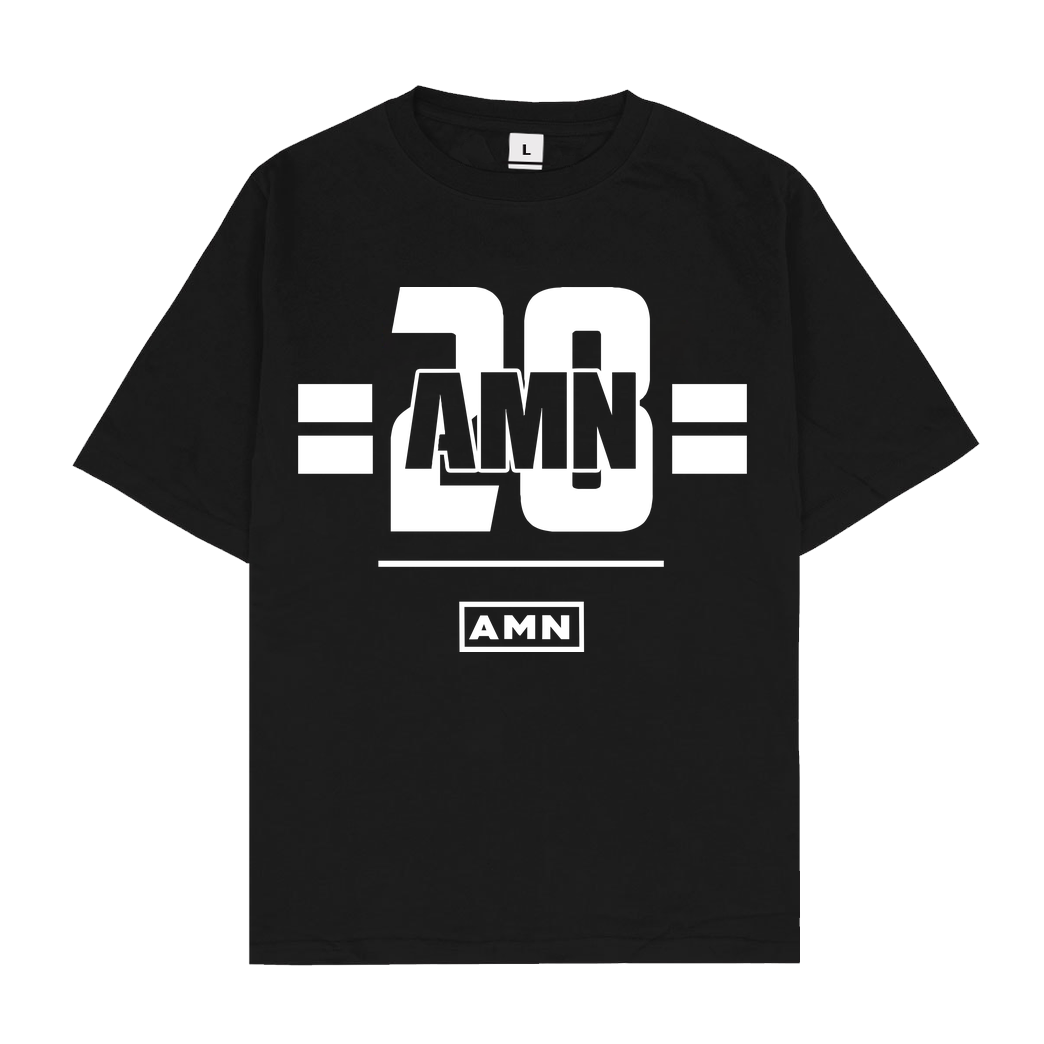 AMN-Shirts.com AMN-Shirts - 28 T-Shirt Oversize T-Shirt - Schwarz