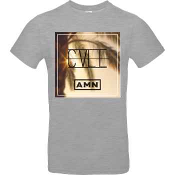 AMN-Shirts - Call B&C EXACT 190 - heather grey