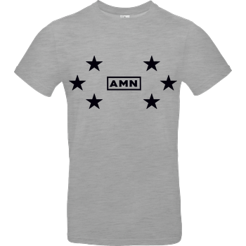 AMN-Shirts - Stars B&C EXACT 190 - heather grey